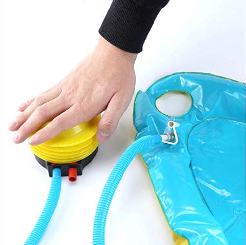 Syga Plastic Push Inflatable Tube Foot Pump