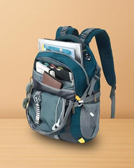 Wesley Spartan Unisex Travel Hiking Laptop Bag fits Upto 17.3 inch with Raincover and Internal Organiser Backpack Rucksack College Backpack