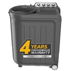 Whirlpool 9 kg 5 Star Semi-Automatic Top Loading Washing Machine (MAGIC CLEAN 9.0 GREY DAZZLE,2x Drying Power)