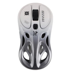 Arctic Fox Alien-X Gaming Wireless Mouse, Tri-Mode (2.4G/Bluetooth/Wired), 4800 DPI, 1000Hz Ergonomic Hollow RGB Rechargeable Type-C for Mac/Laptop/iPad/Office (Star White)