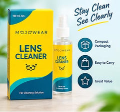 Mojowear Spectacle Lens Cleaner 100ml Pack | Pack