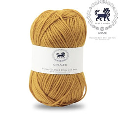 Nestnhaven Acrowools Graze Hand Knitting and Crochet Yarn. Pack of 1 Ball - 100gms. Shade no - NNHG001 (Berry Purple)