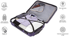 Safari Thorium Neo 8 Wheels Spinner Set of 3 Trolley Bags, Hard Case Polycarbonate, 360° Wheeling Carry on & Check-in Luggage for Men & Women, Suitcase for Travel, Trolley Bags for Travel, Dusk Green