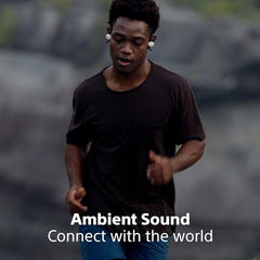 Sony Float Run WI-OE610 Headphones Designed for Running, Cycling, Hiking & Other Sports, Gym Headphones with Open-Ear Design, 10Hrs Battery, Splash Proof, Totally New Concept for Ear Health & Comfort