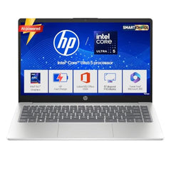 HP 15 Smartchoice, Intel Core Ultra 5 125H 12 TOPS, 24GB DDR5 (Upgradeable) 1TB SSD,Anti-Glare, FHD, 15''/39.6cm,Win11, M365*Office24, Silver, 1.65kg, FD1458TU, FHD Camera w/Shutter, Backlit AI Laptop