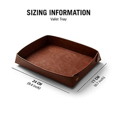 DailyObjects Combo Super Smooth Vegan Leather Reversible, Anti Slip, Water Resistent Felt Turf 2.0 Desk Mat | Vegan Leather Black Desk Tray Organiser - Set of 2