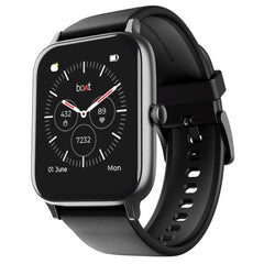 boAt Ultima Regal w/ 2.01”(5.10 cm) Crystal-Clear AMOLED Display, 1000 NITS Brightness,Premium Metal Body, Functional Crown, 100+ Sports Modes, Fitness Smart Watch for Men & Women (Steel Black)