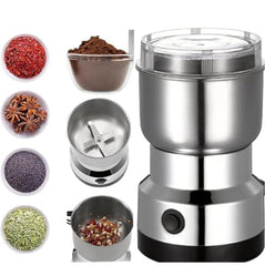 Nima Mixer Grinder Smash Machine Stainless Steel Multifunctional Electric Grinder & Chopper Dried Spice Hurbal Masala Coffee Beans, Nuts & Grains, Household Mixer, Powerful Motor Blender (Multi 8)