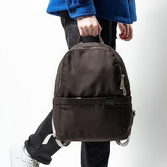 DailyObjects Monkey Shoulder Bag (19L) for Everyday Use| 100% Recycled | Travel/Office Bag | Backpack With Padded Compartment for Upto 14" | Adjustable Straps & Zipper closure - Orange