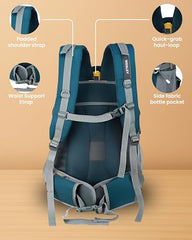 Wesley Spartan Unisex Travel Hiking Laptop Bag fits Upto 17.3 inch with Raincover and Internal Organiser Backpack Rucksack College Backpack