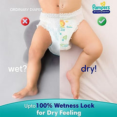 Pampers Complete Skin Comfort Pants, X-Large (XL), 168 Count, Anti-rash blanket, Lotion with Vitamin E & Aloe Vera, 12-17kg