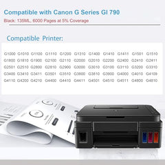 proffisy GI 790 Ink Refill G3000 Series Ink, High Yield (4 Color - G3000)