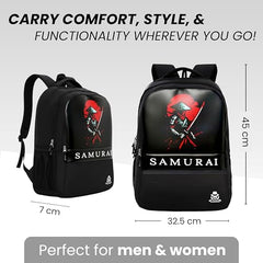 HACKER Laptop Backpack for Men & Women | Stylish Spider Printed Backpack | Durable School, College & Office Bag | Spacious Travel Backpack with Padded Laptop Compartment & Adjustable Straps