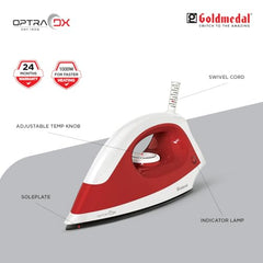 Goldmedal Glide 1100W Dry Iron | Non-stick Weilburger Premium