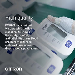Omron HEM 7156 T Digital Blood Pressure Monitor with 360° Accuracy Intelli Wrap Cuff for All Arm Sizes Accurate Measurements and Bluetooth Connectivity