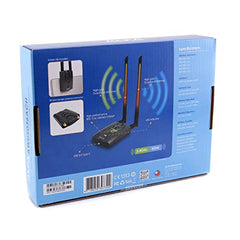 ALFA Network Long-Range Dual-Band AC1200 Wireless USB 3.0 Wi-Fi Adapter w/2x 5dBi External Antennas - 2.4GHz 300Mbps/5GHz 867Mbps - 802.11ac & A, B, G, N