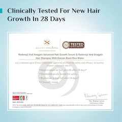 Pilgrim Advanced Hair Growth Serum with 3% Redensyl & 4% AnaGain -100ml | New Hair Growth in 28 Days, Korean Black Rice, Rosemary, Reduce Hair Fall, Hair Regrowth, Increase Hair Density, Thicker Hair