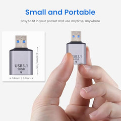 Verilux® Lighting to Type C Earphone Converter with Aluminum Alloy Housing