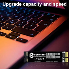 ByteFest SSD 64GB M.2 2242 NGFF SATA III 6 Gb/s Internal Solid State Drive(22x42mm), High Performance, 3D NAND, Upgrade Storage for Laptop and Desktop