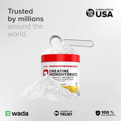 GNC Creatine Monohydrate PRO Performance Powder | 3g, Micronized | 100g | UK's Informed Choice Certified, Unflavoured