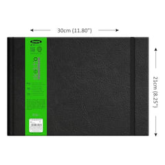 Anupam SketchO Sketchbook Hardbound, Portrait Opening 140 GSM Acid Free Natural Shade Paper (A5 Size 128 Pages)