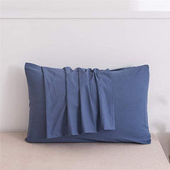 Soft Pillow Covers 19 x 29 Inches - Egyptian Cotton 600 Thread Count Set of 2 Pillow Cover Set Envelope Closure Hotel Quality Pillowcase - Beige