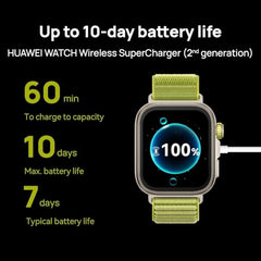 Huawei Watch FIT 4 smartwatch, 1.82" Large Display, Up to 10-Day Battery Life, Dual Band GPS, 100+ Sports Modes, Fitness Health Tracker, Emotional Assistant, Compatible with Android iOS, White