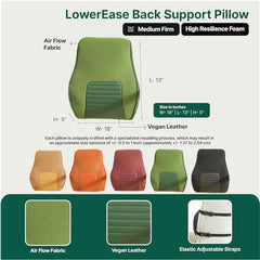 The White Willow Donut Pillow – Medium Firm HR Memory Foam Coccyx Seat Cushion for Tailbone, Hemorrhoid & Piles Pain Relief – Car & Office Chair – Above 60KG – Classic Black