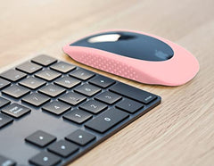 Oboe Silicone Case Cover Protective Skin Compatible With Apple Magic Mouse 1/2 and Magic iPad Mouse (Black)