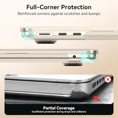 EooCoo Case for MacBook Air 13.6" Cover M5 M4 M3 M2 2026-2022 Light & Thin