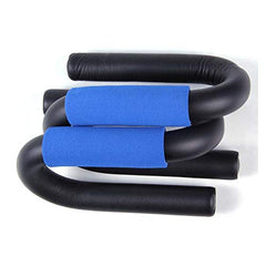 SYGA 1 Pair Push Up Bars Stand Press Pull with Antislip Foam Ergonomic Handles for Building Muscles Exercise Tool(Blue)