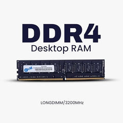 EVM 8GB DDR4 Desktop RAM 3200MHz | Long-DIMM – 1.2V Low Voltage |288-PIN Pin, Intel & AMD Compatible | High-Speed PC Memory Upgrade | 10 Year Warranty (EVMT8G3200U88P)