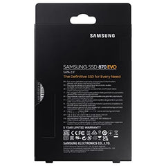 Samsung 870 EVO 500GB SATA 2.5" Internal Solid State Drive (SSD) (MZ-77E500)