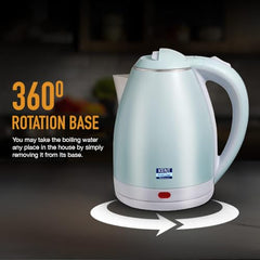 KENT Bliss Electric Kettle | 1500W Power & 1.5L Capacity | Cool Touch Exterior Body & SS 304 Inner Body | 5 Minutes Fast Boiling | Overheat & Dry Boiling Protection | LED Light Switch | Auto Shut-OFF