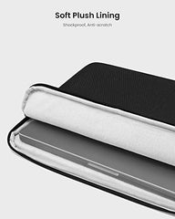 tomtoc Slim Laptop Sleeve for 14-inch MacBook Pro M2/M1 Pro/Max A2779 A2442 2023-2021, Water-Resistant Protective Case for 13-inch MacBook Air/Pro M2/M1 with a Hard Cover, Laptop Accessory Bag