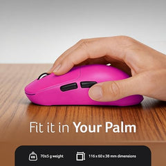 Acer PopGo Wireless Mouse | 2.4G + BT5.4 Dual Mode | 500mAh Rechargeable Battery | Adjustable DPI up to 6400 | Silent Click | 6 Buttons+Scroll Wheel | 10m Range | Windows & Mac Compatible – Orange