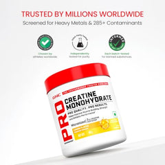 GNC Creatine Monohydrate PRO Performance Powder | 3g, Micronized | 100g | UK's Informed Choice Certified, Unflavoured