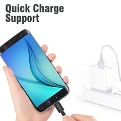 Czartech [1.2 Mt USB-C 20W Fast Charging cable Compatible with i-Phone,14,13, 12,11, X, 8, 7, 6, 5, i-Pad iPad Air and More [Nylon Braided,Black - Pack of 2]