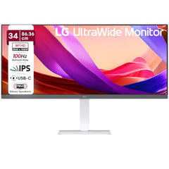 LG 34U511A 86.36cm (34 Inch) UltraWide WFHD (2560x1080) IPS Monitor, Anti-Glare, sRGB 99%(Typ.), Reader Mode, HDR10, 3-Side Virtually Borderless, HDMI, DP, HP Out, Tilt Adjustment Slim Stand (Black)