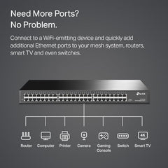 TP-Link TL-SG1048 48-Port Unmanaged Gigabit Rackmount Switch