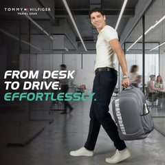 Tommy Hilfiger 27.072 Ltrs Black Laptop Backpack (TH/FERNLAYLAP01)
