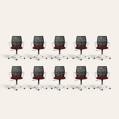 Interio by Godrej Vurv Mesh Mid Back Study Chair