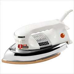 Baltra Casual 750 Watts Dry Iron | Non Stick Coated Soleplate | Light Weight | Adjustable Temperature Control | Cotton Braided Swivel Cord | Press Iron for Clothes | 2 Years Warranty