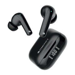 Zebronics Sound Bomb 7 Bluetooth TWS in Ear Earbuds with 60H Playtime, ENC Mic, Rapid Charge, Upto 50ms Gaming Mode, Flash Connect, Voice Assistant, Smooth Touch Control, BT v5.2, Type C (Blue)