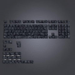 dagaladoo Cute PBT keycaps,Coffee Cat, XDA Profile Keyboard Keycaps