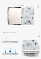 MOCA Laptop Sleeve Case 15-15.6 inch, Shockproof Protective Computer Sleeve Cover with Accessories Pocket, Water Resistant Compatible for MacBook Dell HP Acer Asus Lenovo