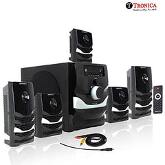 TRONICA Version: 3 Ace Series 5.1 Home Theater System with Bluetooth/PenDrive/Fm/TV/Aux Support with Remote & LED Spectrum