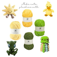 NESTNHAVEN , Plush & Cuddly Sets 2.0 , Chenille Yarn Supersoft Hand Knitting Wool Ball, set of 4 , 400 grams (1 Ball/100 Gram Each) Suitable for Craft, Babywear, Toys , Baby Blankets , 5 Bulky, Shades - NNHS 2.0 (Set 26 baby Pink , lilac , hot pink…
