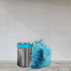 Amazon Brand - Presto! Garbage Bags | Large | 90 Count | 15 Bags X 6 Rolls | 24 X 32 Inches | For Dry & Wet Waste | Black