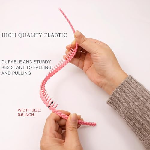 MOMISY (Pack of 6) One size Hair Bands for Girls Women, Stylish Headband Accessories, Fancy Hairband Headband Cute Accessories-Multicolor